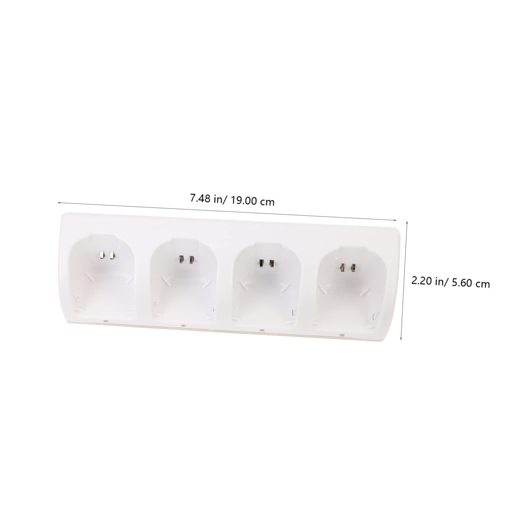 1 Ensemble Chargeur de Batteries Intelligent à Fentes pour Station de Charge Pratique et Compacte Charge Rapide et Accessoire Compatible avec Télécommandes
