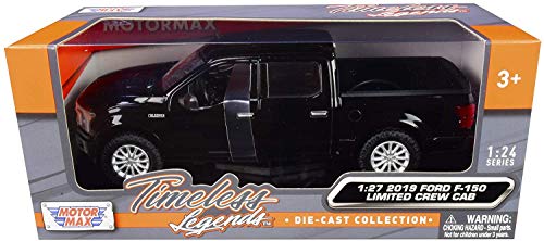 Ford F-150 Limited Crew Cab Pickup Truck 1:24-1:27 Negro miniatura 7