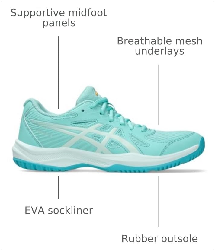 Image of ASICS Women's Upcourt 6 Volleyball Shoes