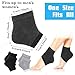 Gjinxi Spa Moisturizing Heel Socks for Dry Cracked Feet Toeless Gel Pedicure Socks Callus Softener Moisture Open Toe Feet Moisturizer Sleep Sock Dry Heels Treatment for Women Men Overnight Foot Care
