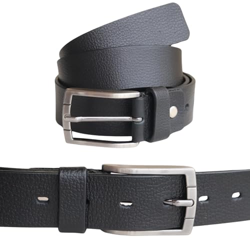 Cinto Masculino Couro Legítimo (Preto, 100 (M))