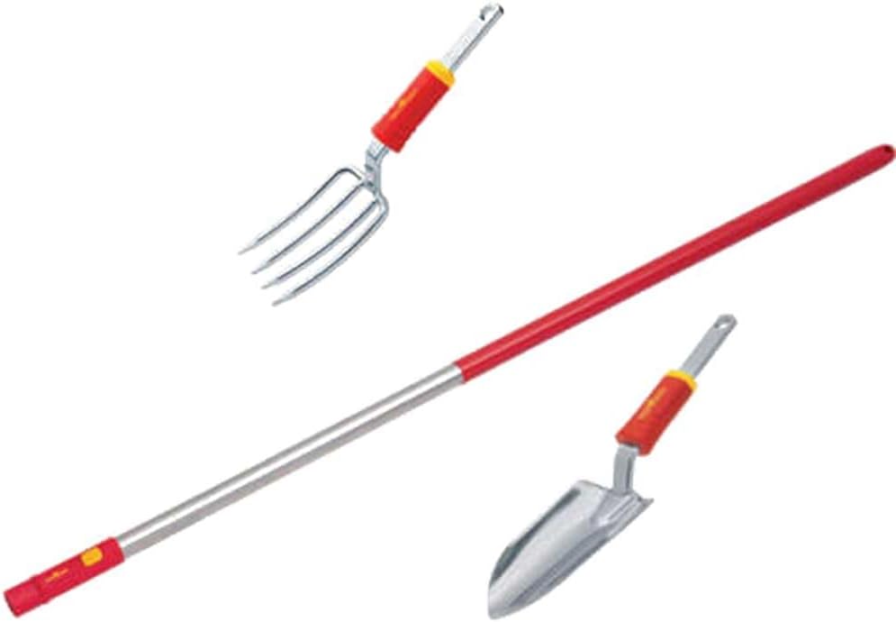 Wolf-Garten MC LUGM Hand Fork/LUSM Trowel and 120 cm Zmi12 10 Handle