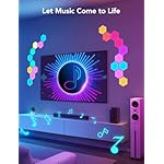 Govee Glide Hexa Light Panels, RGBIC Hexagon LED Wall Lights, Wi-Fi Smart Home Creative Wall Lights with Music Sync, Works with Alexa Google Assistant for Indoor Gaming Decor, 10 Pack - Image 3