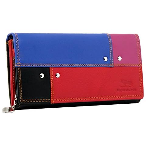 MORUCHA RFID Blocking Leather Clutch Wallet Cover