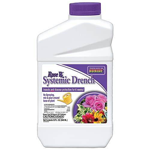 Bonide 963 917211 Rose Rx Systemic Drench Concentrate, 32 oz, Quart
