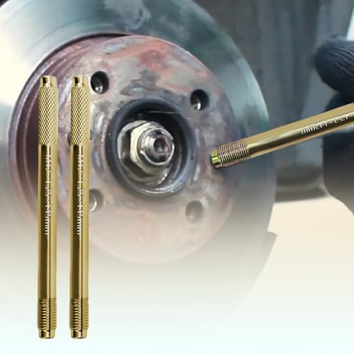 GWAEPU Radmontagehilfe Fixierbolzen Reifen Wechseln Werkzeug: 10 Stück Radmontagehilfe Pkw Set Reifen Montagehilfe M12*P1.25 M12*P1.5 M14*P1.25 M14*P1.5 M15*1.25 SST