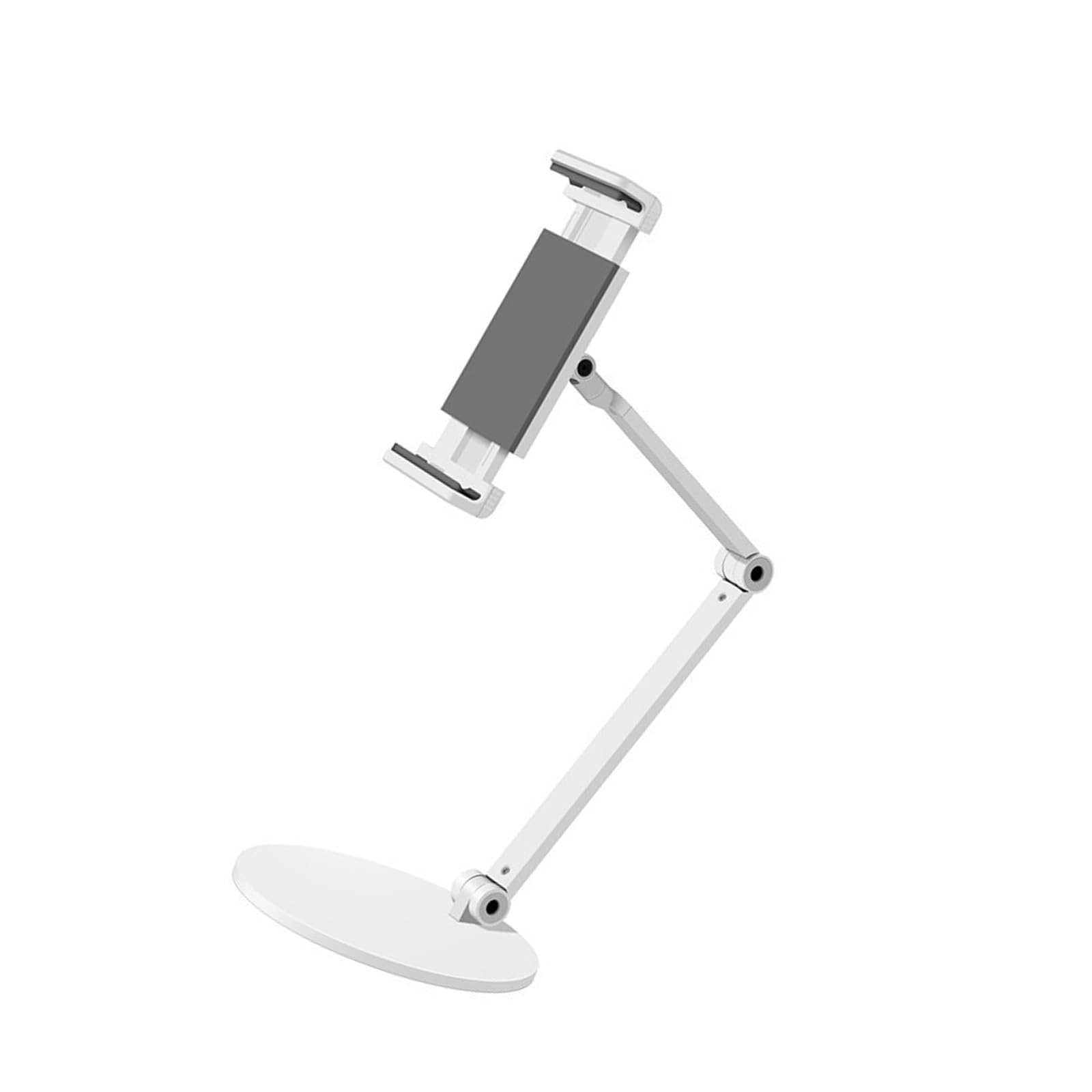 Aluminium-Tablet-Ständer mit 360-Grad-Rotation, rutschfeste Basis für 11,9–32,9 cm (4,7–12,9 Zoll) Geräte, Aluminium-Tablet-Halterung