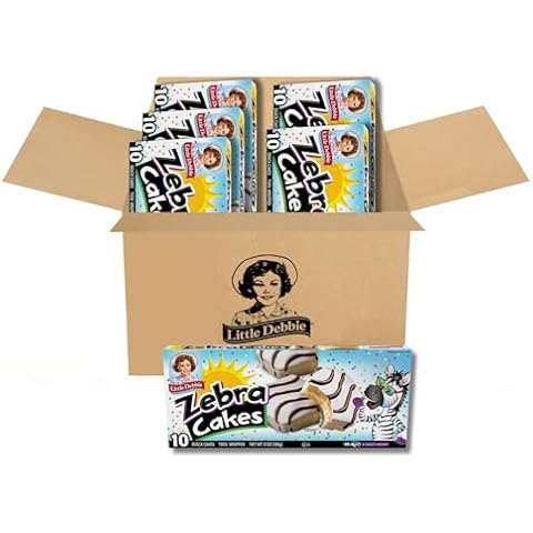 Little Debbie Zebra Cakes, 60 Twin-Wrapped Cakes (6 Boxes) Cover