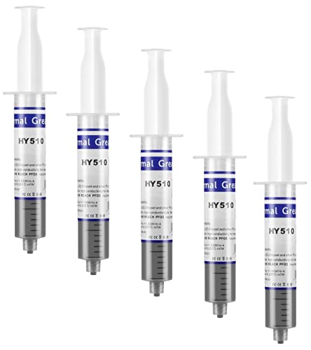 Image of FEDUS Silicone Heatsink Compounds Thermal Grease Paste ISOL 6 Heat Sink Compound for CPU and Chipsets Graphics Card LED IC Pack of 10