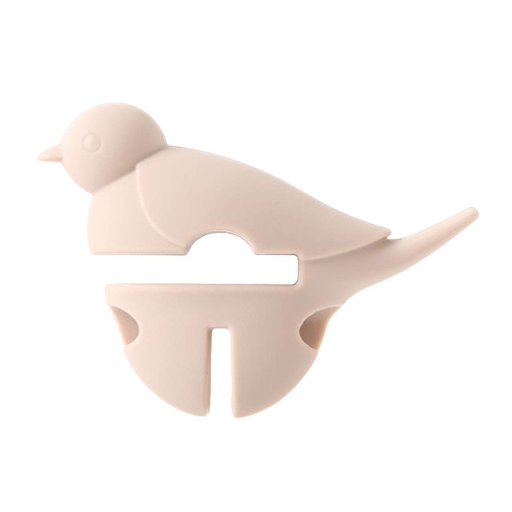 Hemoton Pot Lid Holder, Bird Shape Silicone Lid Lifters, Pot Lid Lifts, Spill-Proof Lid Lifters, Lid Lifter for Pots and Pans Lid Stand Heat Resistant Holder, Kitchen Cooking Utensils (Random Color)