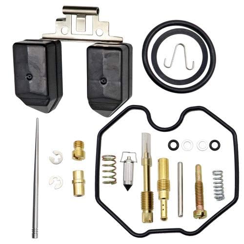 Image of SecosAutoparts Carburetor Rebuild Kit, Fit for Honda XR100 1981-1984, CRF100F 2004-2007, XR100R 1995-2003, XL100S 1979-1985, XL125S 1979-1985, XR200R 1986-1997, XR200 1980-1984