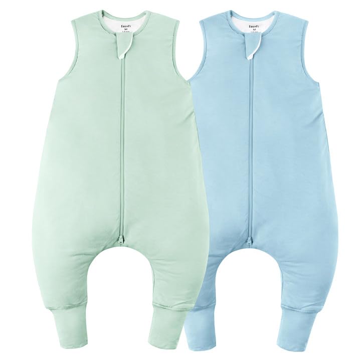 EasyFi Rayon Made from Bamboo Sleep Sack with Feet Baby Sleep Sack with Legs