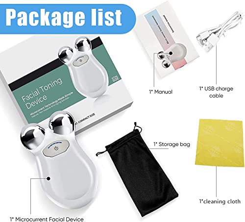 Microcurrent Face Device Roller, Facial Roller For Skincare And Massage, Microsculpt Device For Face Anti Aging And Wrinkle Reducer Skin Rejuvenation #TOP5