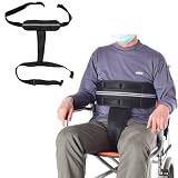 Moocard Wheelchair Seat Belt, Medical Restraints Straps, Adjustable Straps Patients Cares Safety Har