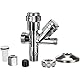 GROHE Original WAS® Kombi-Eckventil (Wandmontage, eigensicher gegen Rückfließen, Rückflussverhinderer, langlebig), chrom, 41073000