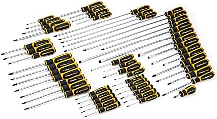 GEARWRENCH 51 Pc. Master Complete Screwdriver Set, Dual Material Handles - 80051A
