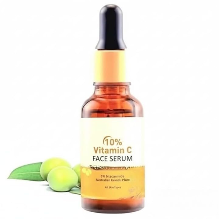 Suero facial Yuzu y 10% vitamina C | Ilumina y brilla | Todo tipo de piel | 1.0 fl oz | 1.01 fl oz