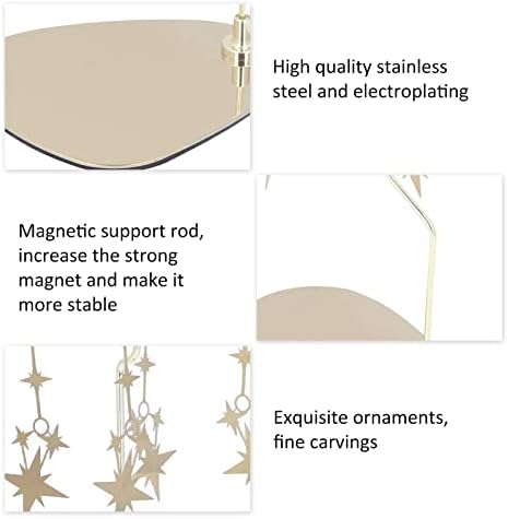 Miniatura 7 de Garosa Candelabro giratorio giratorio para velas giratorias, candelabros giratorios, románticos, giratorios, para decoración del hogar, fiesta