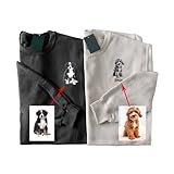 Famiheart Custom Sweatshirt Design Your Own, Personalized Dog Lover Gifts, Dog Sweatshirt For Women,