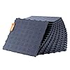 VEVOR Garage Floor Tiles 12 x 12 x 0.53 inch, Interlocking Design Ease of Installation Double-Sided Texture Non-Slip Sturdiness, for Garages, Basements, Repair Shops, Graphite Gray, 50 Pack