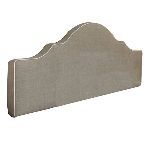 PENGFEI Cabecero Tapizado Cama Sin Cabecero Especificación Cubierta Suave De La Cabecera Almohada De Cintura Lavable Paño, 10 Colores, 4 Tamaños (Color : Gris Claro, Tamaño : 200x70cm)