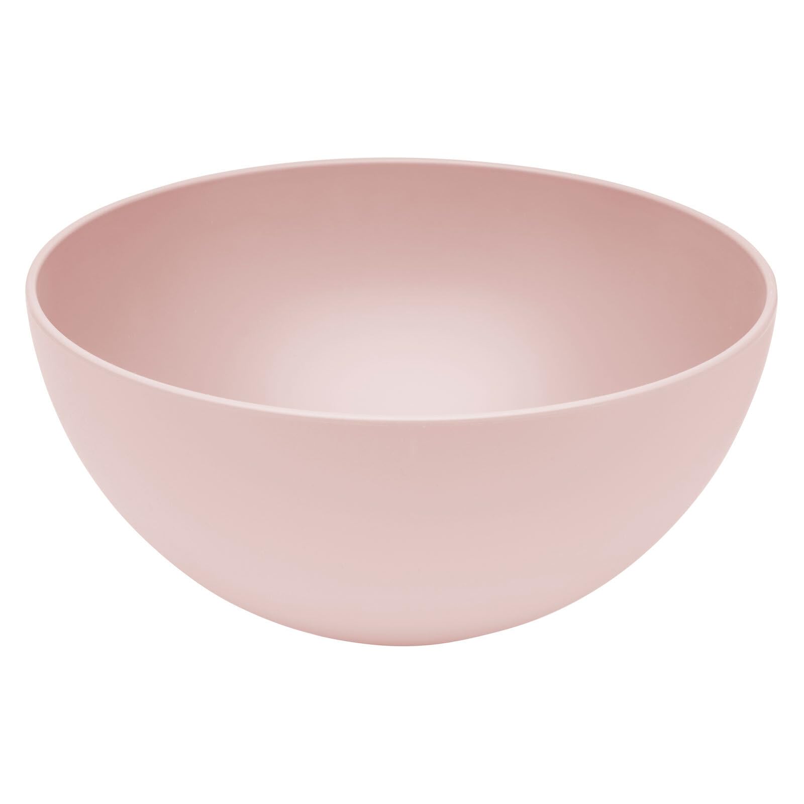 6er Set Magu Natur-Design Schüssel Rosa Ø 16 cm aus einem Polymer aus natürlichen Materialien Schüsselset Salatschüssel