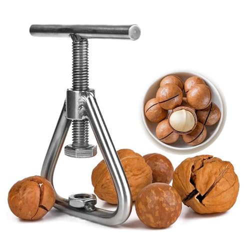 Heavy Duty Nut Crackers Tool, Stainless Steel Pecan Walnut Plier Opener Tool for All Nuts