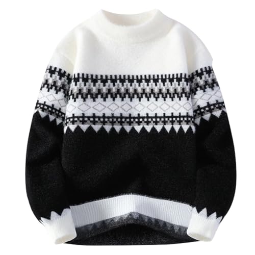 Men's Korean Style Thick Warm Sweater Fashionable Casual Comfortable Sweater