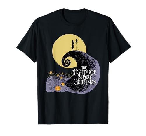 Disney The Nightmare Before Christmas Moon Silhouette T-Shirt