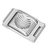 Egg slicer, egg slicer for hard boiled eggs, stainless steel wire egg slicer, heavy duty aluminum eg