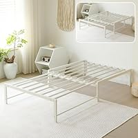 Amazon.co.jp: Simpolu ベッドフレーム 伸長式ベッド アイアン 2way