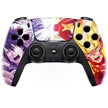 MODDEDZONE Custom Wireless Controller compatible with PS5 Exclusive Unique Designs | Personalize Your Gaming Experience and Exceptional Performance| Compatible with Playstation 5 Nakumaki