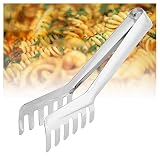 Spaghetti Tongs - Kitchen Pasta Tongs Stainless Steel Comb Shaped Tongs, Noodles Pasta Clip Kitchen