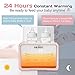 Bottle Warmer for Baby, 6 in 1,breastmilk,Formula Milk Warmer,Baby Food Heating,Baby Water Warmer,Breast Feeding Essentials and Baby Bottle-Feeding Supplies