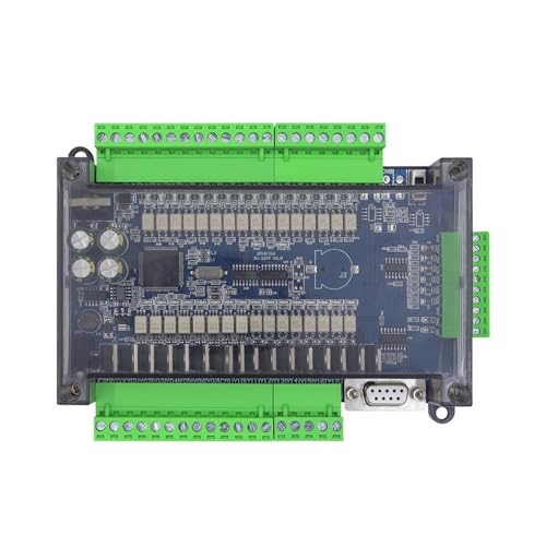 PLC FX3U-32MT salida transistor DC24V con entradas analógicas 6AD 2DA 4