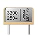 Produktbild Wima MP 3 X2 0,068uF 20% 275V RM15 1 St. Funk Entstör-Kondensator MP3-X2 radial bedrahtet 0.068 µF 275 V/AC 20% 15 mm (