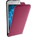 Produktbild PhoneNatic Kunst-Lederhülle kompatibel mit Samsung Galaxy S7 - Flip-Case pink + 2 Schutzfolien