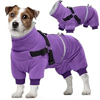 PUMYPOREITY Fleece jas voor honden, comfortabele wintertrui