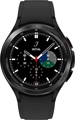 SAMSUNG Galaxy Watch 4 Classic R890 46mm Smartwatch GPS WiFi (International Model) (Black) (Renewed)