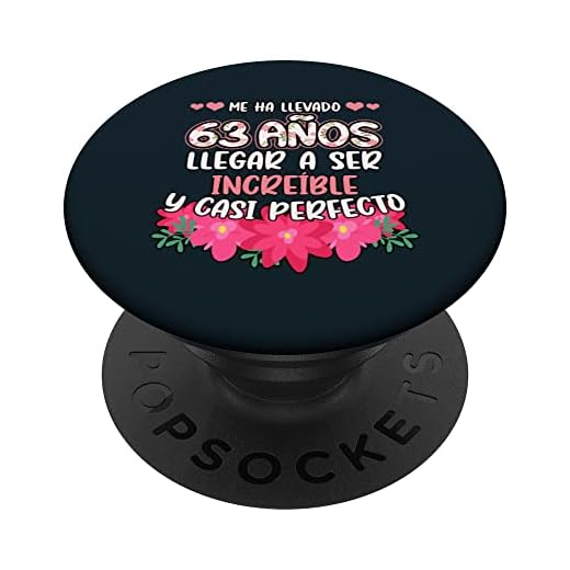 Me ha llevado 63 Años 63 Cumpleaños PopSockets PopGrip Intercambiable