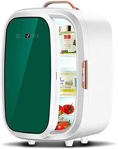 Mini-Kühlschrank, kosmetischer Auto-Kühlschrank, 12 Liter, für Auto und Zuhause, kompakter Mini-Kühlschrank, Kühler und Wärmer, eintüriger Mini-Gefrierschrank, kann an Freunde verschenkt werden