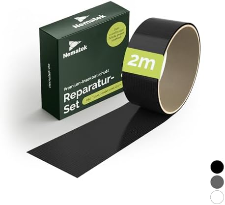 Tstfadac 100 StüCk Fliegengitter Reparatur Set Fliegengitter Reparatur Klebeband Fliegengitter