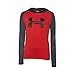 Under Armour Boys' Tech Hoodie, Risk Red (600), Youth Large