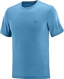 Explore Ss TEE (LC1270700) Salomon Explore Ss Tee T-Shirt für Herren S blau (Fjord Blue)