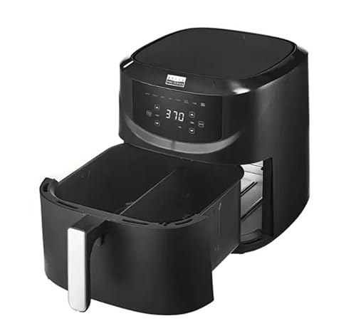Bella PRO - 8-qt. Touchscreen Air Fryer with Divided Basket - Matte Black