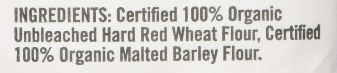 King Arthur Organic All Purpose Artisan Flour, Unbleached, 2 LB (Pack of 12) - Image 3
