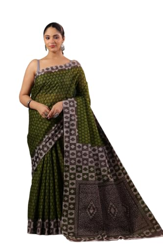 Image of TAMAIRA FASHION Mulmul Pure Cotton Saree For Woman |Office Wear Daily Wear Sarees For Women Without Blouse Piece(Available in 15 Colours)