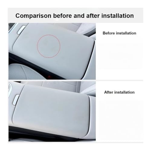 Cubierta de caja reposabrazos para Xpeng G6 2025 2026 protectores interiores coche 3