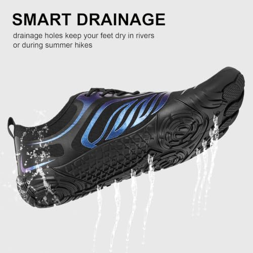 Image of Hike Barefoot Shoes Women Men Non-Slip Healthy Breathable Fashion Trail Running Womens Mens Wide Toe Zero Drop Water Shoe