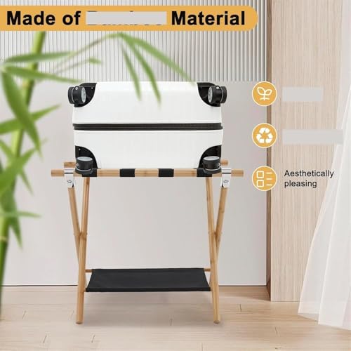 Support pour valises pliable étagère rangement fin du mal de dos
